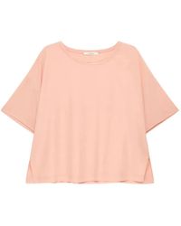 Maliparmi - T-Shirt En Crêpe Fluide - Lyst