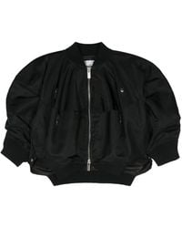 Sacai - Twill Bomber Jacket - Lyst