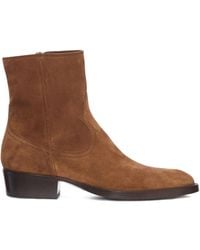 Buttero - Suede Ankle Boots - Lyst
