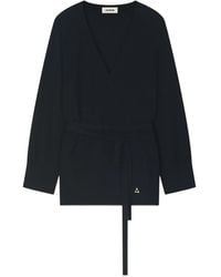 Aeron - Pull Ceinturé Cloud À Col V - Lyst