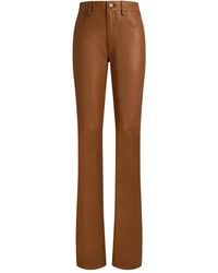 Ralph Lauren - Scottie Five-Pocket Leather Trousers - Lyst