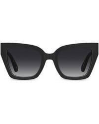 Moschino - Logo-Lettering Cat-Eye Frame Sunglasses - Lyst