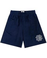 Eric Emanuel - Logo-Print Track Shorts - Lyst