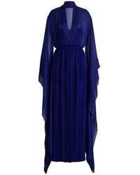 Alberta Ferretti - ロングスリーブ マキシドレス - Lyst