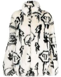 Philipp Plein - Jas Van Imitatiebont - Lyst