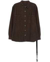 Rick Owens - Jumbo Overshirt - Lyst