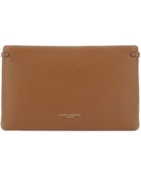 Gianni Chiarini - Hermy Grained Leather Clutch Bag - Lyst