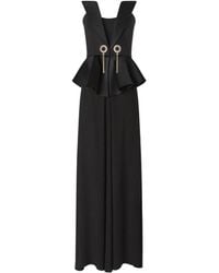 Genny - Verziertes Kleid Mit Schößchen - Lyst