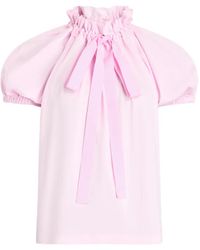 Patou - Voluminous Cotton Top - Lyst