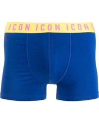 DSquared² - Logo-Waistband Boxer Briefs - Lyst