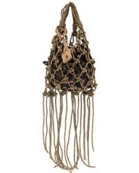 Kurt Geiger - Mini Fringed Leopard Print Backpack - Lyst