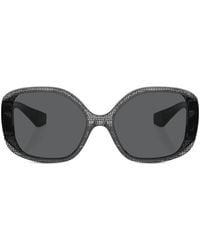 Alain Mikli - Graphic Oversize-Frame Sunglasses - Lyst
