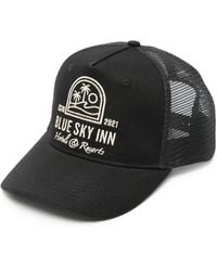 BLUE SKY INN - Resort Logo-Embroidered Baseball Cap - Lyst