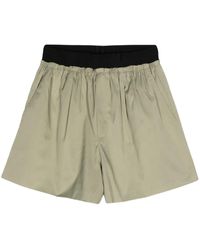 B+ AB - Plissé Effect Shorts - Lyst