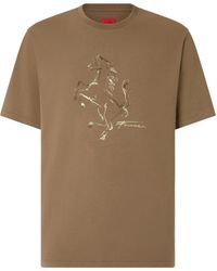 Ferrari - Horse-Graphic T-Shirt - Lyst