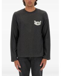 Courreges - Logo-Detail Long-Sleeve T-Shirt - Lyst