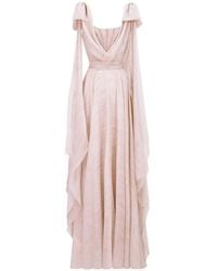Gemy Maalouf - Draped Crystal-Embellished Dress - Lyst