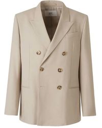 Ami Paris - Wollen Blazer Met Dubbele Rij Knopen - Lyst