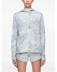 Y-3 - Aop Tie-Dye Hooded Jacket - Lyst