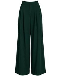 Cinq À Sept - Marne Pleated Tailored Trousers - Lyst
