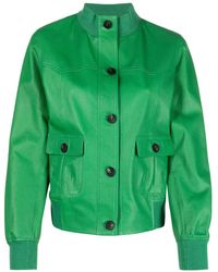 Giorgio Brato - Buttoned Leather Jacket - Lyst