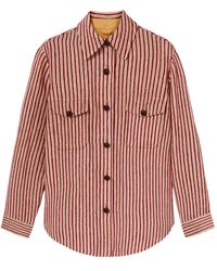 La DoubleJ - Striped Button-Fastening Shirt - Lyst