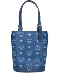 MCM - Mini Shopper mit Logo-Print - Lyst