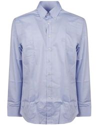 Etro - Chemise À Logo Brodé - Lyst