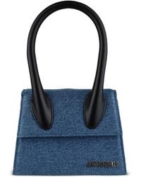 Jacquemus - Chiquito Denim Top-Handle Medium Tote Bag - Lyst