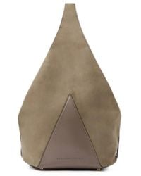 Stella McCartney - Logo-Print Panelled Shoulder Bag - Lyst