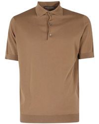 FILIPPO DE LAURENTIIS - Short-Sleeve Polo Shirt - Lyst