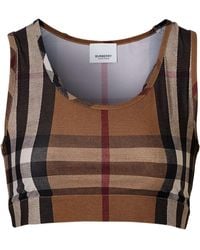 Burberry Sleeveless and tank tops for Women - Up to 70% off | Lyst
