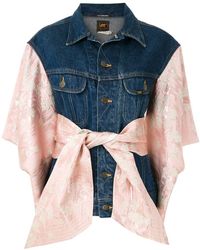 À La Garçonne Denim Jack - Blauw