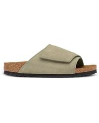 Birkenstock - Solana Touch-Strap Suede Flat Sandals - Lyst