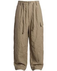 Ziggy Chen - Drawstring Cargo Pants - Lyst