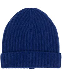 Malo - Ribbed-knit Cashmere Beanie - Lyst