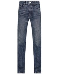 Amiri - Bootleg Whiskered-Effect Jeans - Lyst