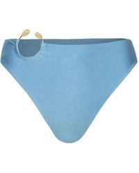 Baobab - Nala Ring-Embellished High-Rise Bikini Bottom - Lyst