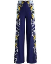 Alice + Olivia - Athena Wide-Leg Trousers - Lyst