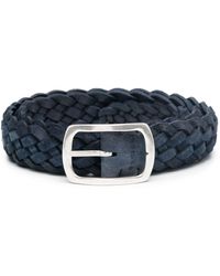 Orciani - Braided Leather Belt - Lyst
