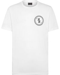 Billionaire - T-shirt en coton à logo imprimé - Lyst