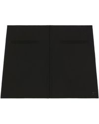 Courreges - Heritage Mini-Rok Met Uitgesneden Details - Lyst