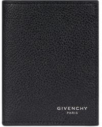 Givenchy - Kartenetui Aus Gekörntem Leder - Lyst