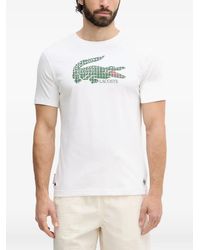 Lacoste - T-Shirt Roland-Garros À Logo Imprimé - Lyst