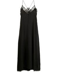 Zadig & Voltaire - Camisole-Kleid mit Spitzenborte - Lyst