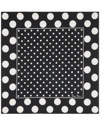 Nina Ricci - Foulard En Soie À Pois - Lyst
