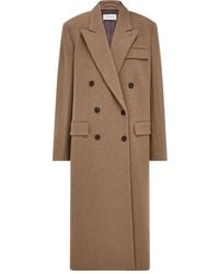 Ferragamo - Abrigo Con Doble Botonadura - Lyst