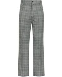 Amiri - Checked Flared Trousers - Lyst