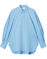 Enfold - Pleated-Sleeve Shirt - Lyst