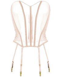 Maison Close - L'Amoureuse Porte-Jarretelles Corset - Lyst